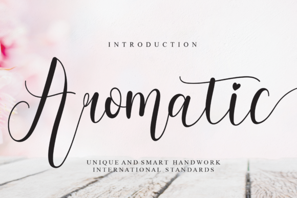 Aromatic: A Stylish Font for Business Branding