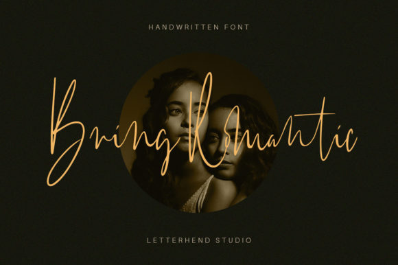 Bring Romantic Font for Web Design