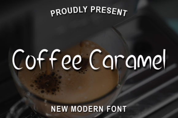 Coffee Caramel Font for Business