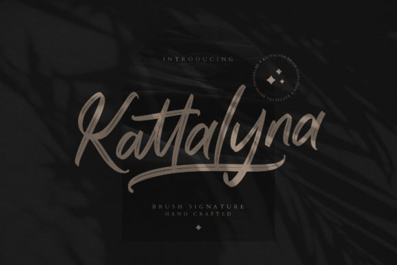 Kattalyna: A Stylish Font for Business Branding