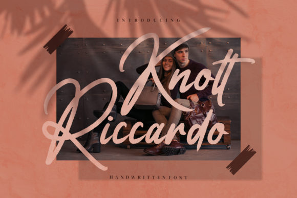 Knott Riccardo: A Cursive Font That Elevates Web Design