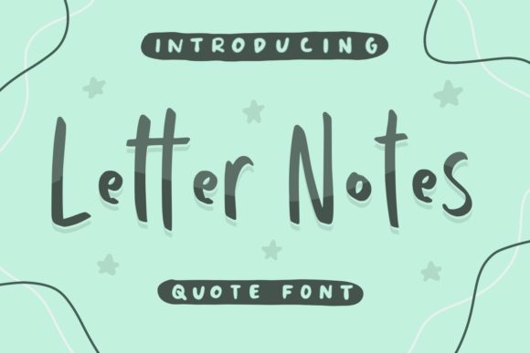 Letter Notes: A Friendly Font for Business
