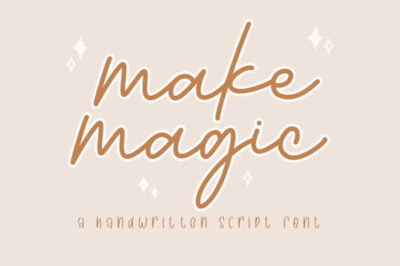 Make Magic Font: Dainty and Elegant