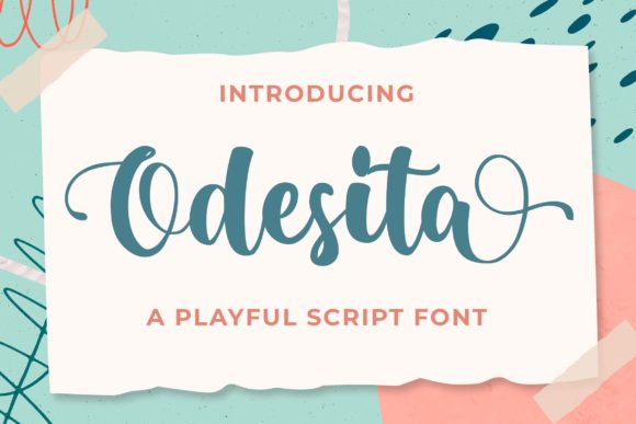 Odesita: A Script Font for Elegant Design