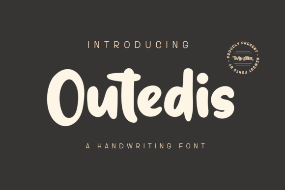 Outedis: A Charming Handwritten Font for Branding Projects