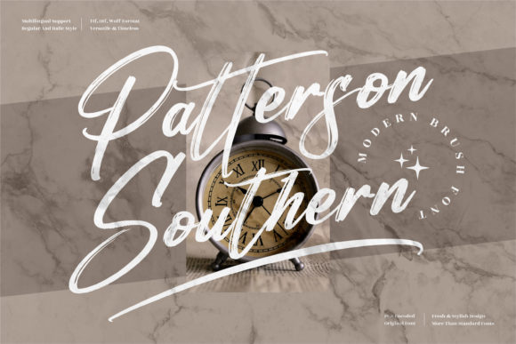 Patterson Southern: A Handwritten Typeface That Elevates Brand Design