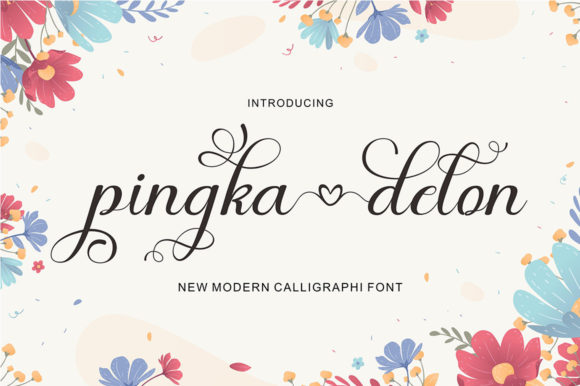 Pingka Delon: A Classy Script Font