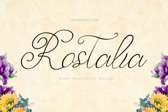 Rostalia: A Dainty Script Font
