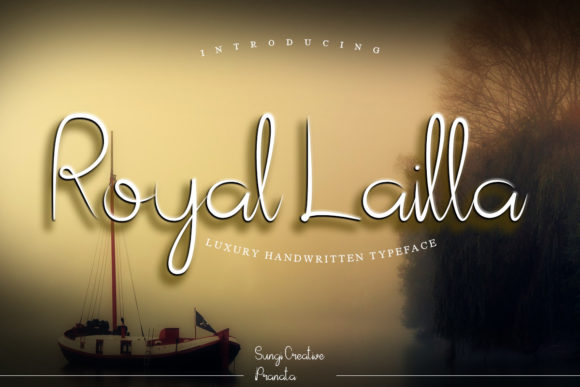 Royal Lailla: A Handwritten Typeface That Elevates Web Design