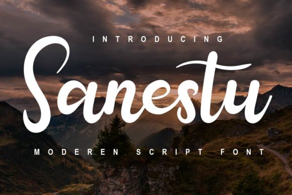 Sanestu: A Handwritten Font That Elevates Web Design