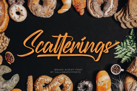 Scatterings Font: A Timeless Touch for Your Brand Identity