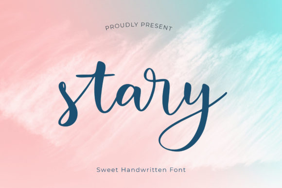 Stary: Elegant Script Font for Crafters