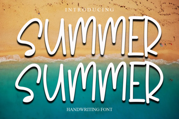 Summer Summer Font: A Playful Typeface for Stronger Campaigns