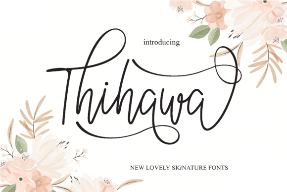 Thihawa: A Elegant Script Font for Business